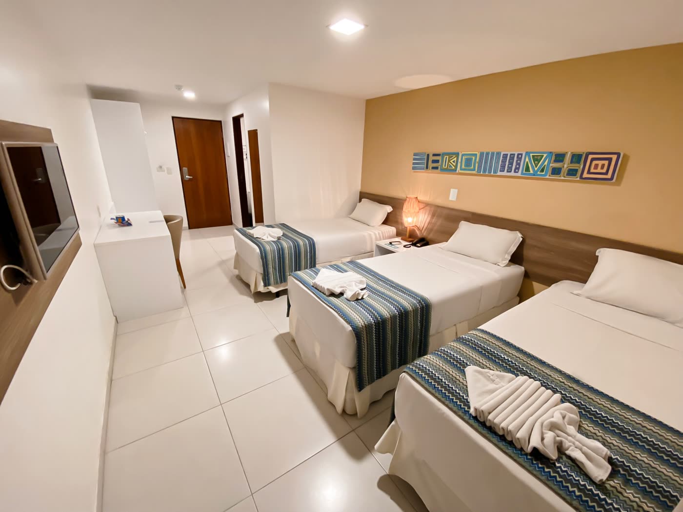 Apartamento Triplo Twin — Slim Pajuçara